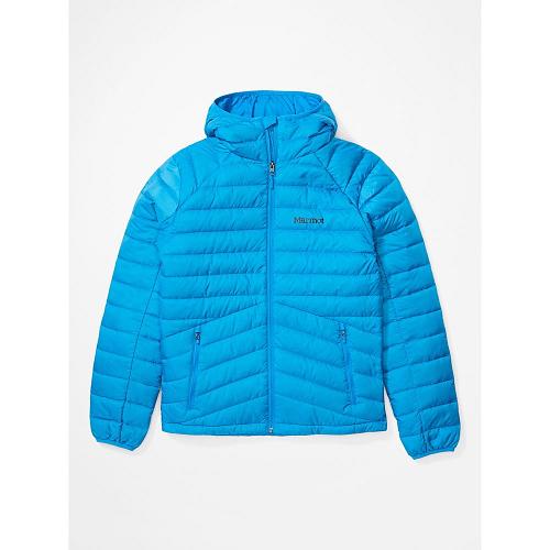 Marmot Down Jacket Blue NZ - Highlander Jackets Mens NZ8302974